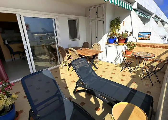 App 308 - Wundervoller Meerblick, Sehr Zentrale Lage, Angenehm Ruhig Tías